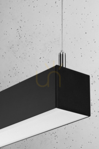 Lampa wisząca PINNE 67 czarna 4000K  - THORO small 3