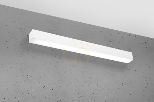 Sprawdź Kinkiet liniowy PINNE 67 biały LED 16W 2080lm 4000K CRI90 świeci w dół THORO