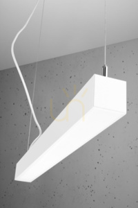 Lampa wisząca PINNE 117 biała 4000K  - THORO small 5