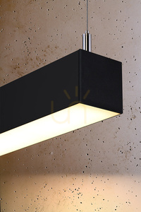 Lampa wisząca PINNE 150 czarna 3000K  - THORO small 4