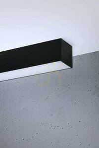 Plafon PINNE 150 czarny 3000K  - THORO small 3