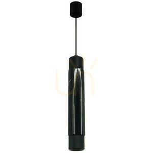 Lampa wisząca Milagro MARBLE Black ML6339 1xGU10, czarna z marmurem small 1