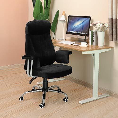 Sprawdź Elegancki Fotel Biurowy Tkanina Aksamitna OBG41B