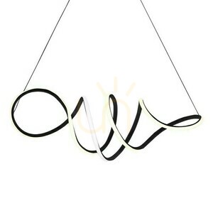 Lampa Wisząca Loca Black 56 W Led small 1