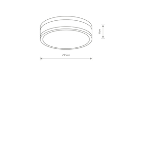 Plafon MALAKKA LED 9501 Nowodvorski small 1