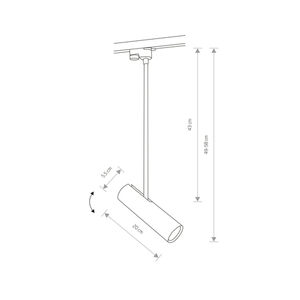 Lampa Do Szynoprzewodów PROFILE EYE SUPER A 9324 Nowodvorski small 1