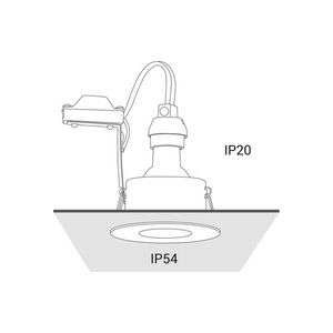 Downlight do Łazienki GOLF 8376 GU10 IP54 Nowodvorski small 3