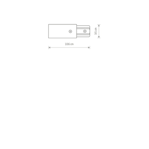 Akcesorium Do Szynoprzewodów PROFILE POWER END CAP 9462 Nowodvorski small 1