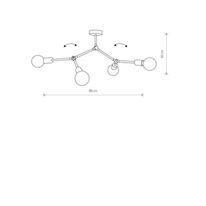 Lampa Sufitowa TWIG 9140 Nowodvorski small 1