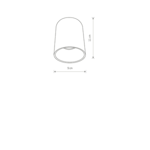 Lampa natynkowa SPOT EYE TONE 8930 Nowodvorski small 1