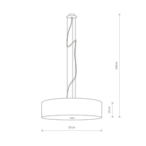 Lampa wisząca VIVIANE I 6773 Nowodvorski small 1
