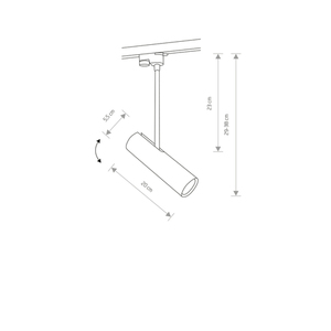 Lampa Do Szynoprzewodów PROFILE EYE SUPER C 9245 Nowodvorski small 1