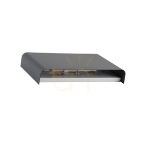 Minimalistyczny grafitowy kinkiet HAGA 9710 - Nowodvorski small 3
