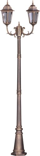 Sprawdź Wysoka zewnętrzna lampa stojąca K-7006A2/2 czarna/złota z serii LOZANA - wyprzedaż