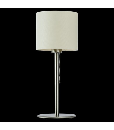Sprawdź Lampka stołowa Ramko BACH nikiel ecru 15W E27 SKU 48630