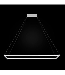 Lampa wisząca Ramko LED 30W regulowana wysokość biała czarna 67029 small 2