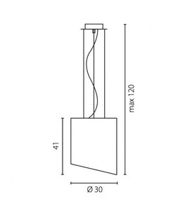 Żyrandol LED Ramko ETNO 15W 30 cm regulowana wysokość 67999 small 3