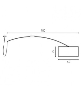 Plafon Ramko LUNA 4xE27 LED 180 cm 67798 small 1