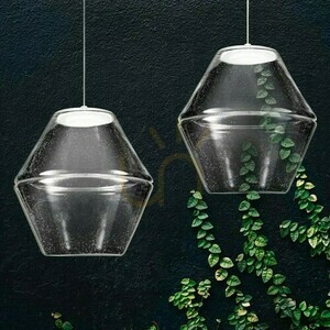 Lampa wisząca Ramko Molino 66339 biała LED 10W 3000K regulowana wysokość small 2