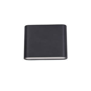 Kinkiet zewnętrzny Italux czarny LED 6W IP54 PL-206B small 1