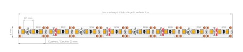 Sprawdź Taśma LED KLUŚ K-40-1220-12V 4000K 5 metrów