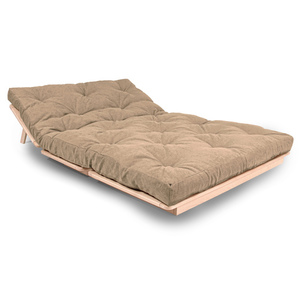 Futon WoodMan Layti 140 beżowy, drewno bukowe, SKU WUA-01408 small 1