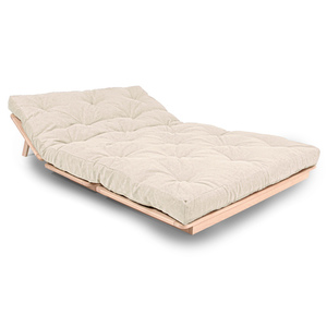 Futon sofa WoodMan Layti 140 kremowa bukowa WUA-01400 small 2