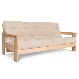 Sofa rozkładana WoodMan MEXICO kremowa, drewno bukowe, SKU 100619 small 3