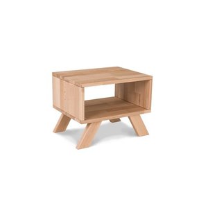 Stolik nocny WoodMan z litego drewna bukowego orzech olejowany WUA-01060 small 2