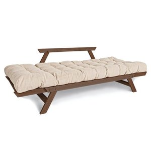 Sofa rozkładana WoodMan z drewna bukowego orzech krem WUA-00532 small 4