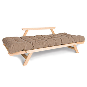 Sofa rozkładana WoodMan z litego drewna bukowego beżowa WUA-00374 small 2