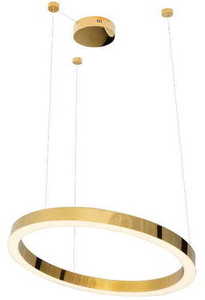 Lampa wisząca Max Light Luxury P0369D złota LED 43W 70 cm 0 Lampa wisząca Max Light Luxury P0369D złota LED 43W 70 cm small 0