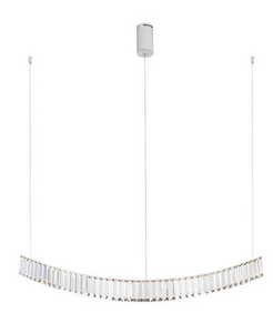 Lampa wisząca Max Light Saphir P0392 chrom kryształ LED 13W 100 cm small 0