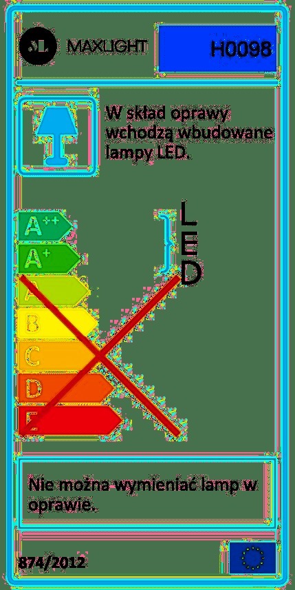Obejrzyj Oprawa wpuszczana Max Light Arya H0098 biała LED 8W 3000K 92 mm Oprawa wpuszczana Max Light Arya H0098 biała LED 8W 3000K 92 mm