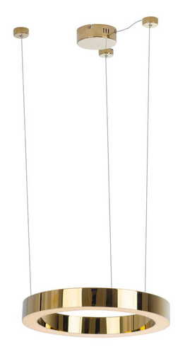 Sprawdź Lampa wisząca Max Light Luxury P0377D złota LED 40 cm