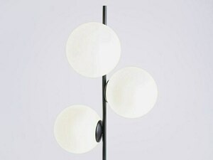 Czarna lampa podłogowa CustomForm BOBLER LP048BOBLFL-02 3×E27 155 cm small 4