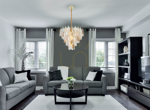 Sprawdź Lampa wisząca Max Light Arwena P0418 złota 15xE14 80 cm