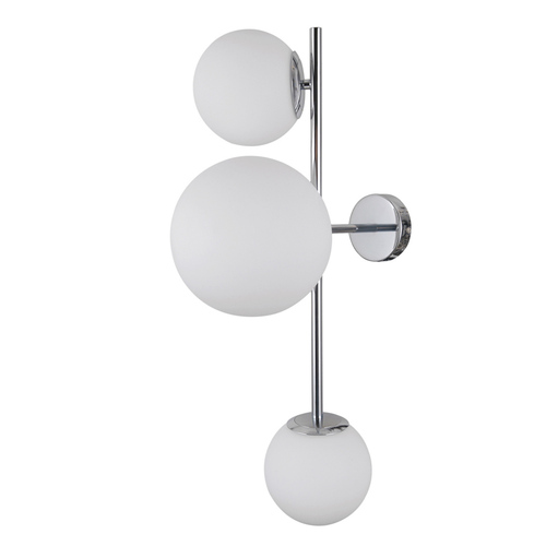 Sprawdź Kinkiet Italux biało-chromowany 3-punktowy LED E14/E27 WL-31221-3B-CH