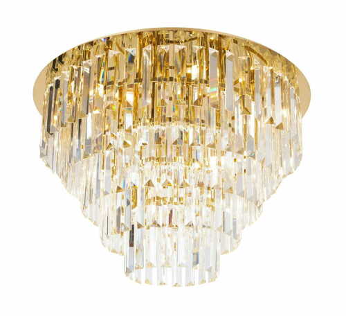 Sprawdź Plafon Max Light Monaco C0206 złoty 15xG9 60 cm