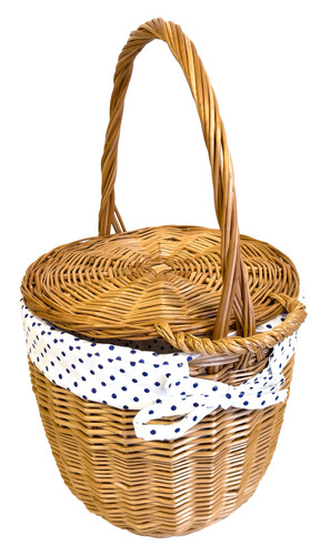 Sprawdź Koszyk Wiklinowy torebka, handmade