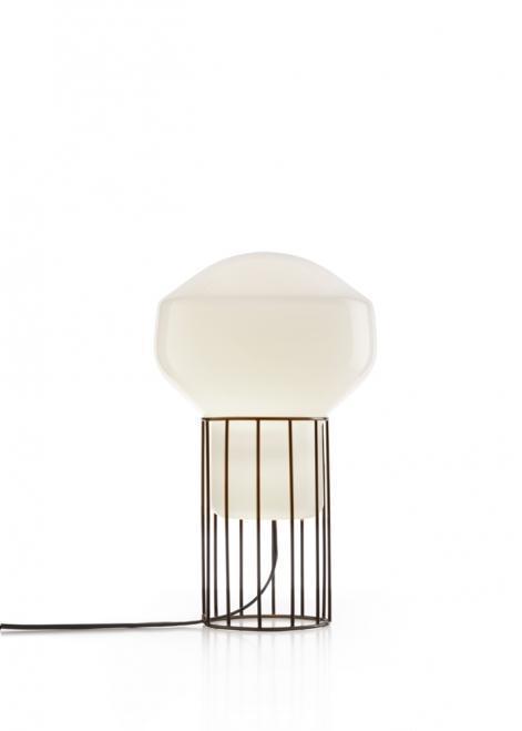 Sprawdź Lampa stołowa Fabbian Aérostat 37cm - czarny chrom - F27B01 24 Lampa stołowa Fabbian Aérostat 37cm - czarny chrom - F27B01 24
