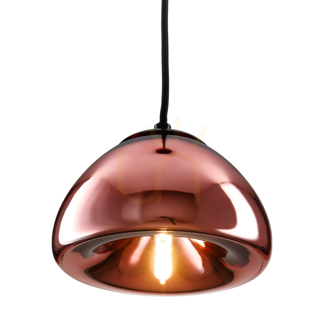 Wyświetl Lampa wisząca VICTORY GLOW S miedziana 17 cm Lampa wisząca VICTORY GLOW S miedziana 17 cm