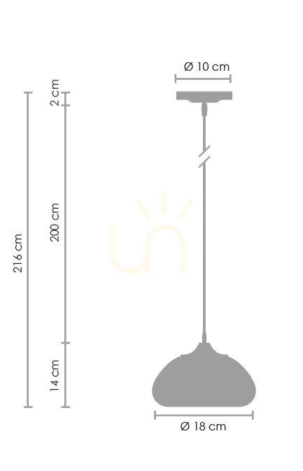 Obejrzyj Lampa wisząca VICTORY GLOW S miedziana 17 cm Lampa wisząca VICTORY GLOW S miedziana 17 cm