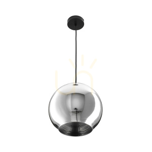 Chromowana lampa wisząca Step into Design MIRROR GLOW S 1×E27 maks. 60 W Ø25 cm small 2