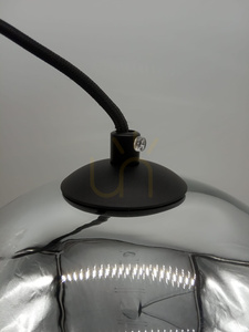 Chromowana lampa wisząca Step into Design MIRROR GLOW S 1×E27 maks. 60 W Ø25 cm small 6