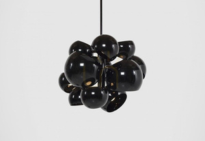 Lampa wisząca ASTRONOMY-11 czarna 55 cm small 4