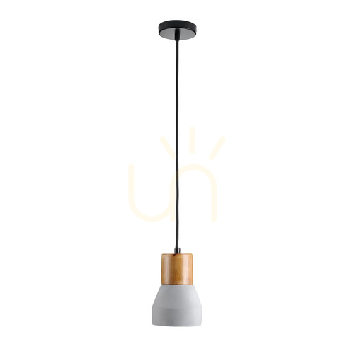 Sprawdź Lampa wisząca CONCRETE szary beton 12 cm