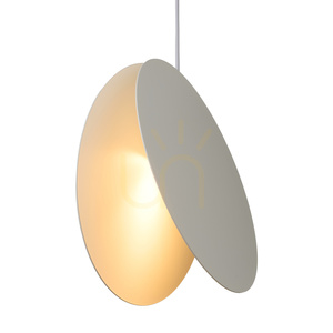 Lampa wisząca PILLS L biała 33 cm small 6
