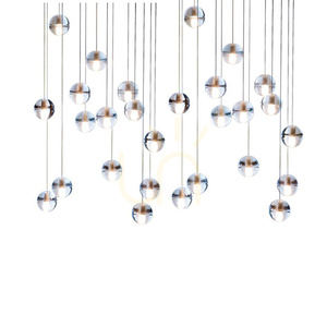 Lampa wisząca STARLIGHT-5 kryształowa 30 cm small 5