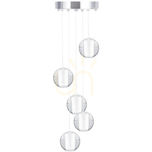Lampa wisząca STARLIGHT-5 kryształowa 30 cm small 0